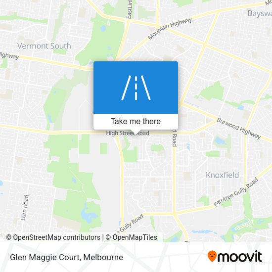 Glen Maggie Court map