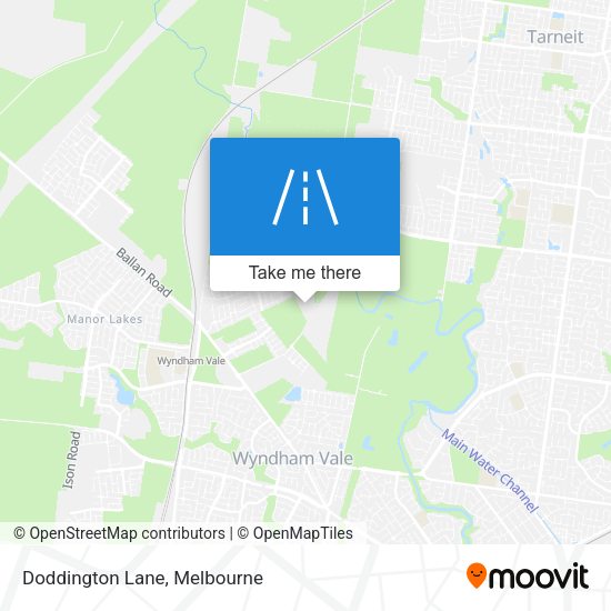 Doddington Lane map