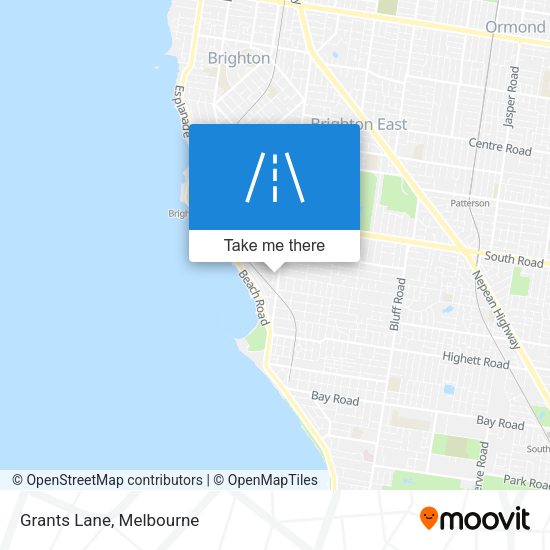 Grants Lane map