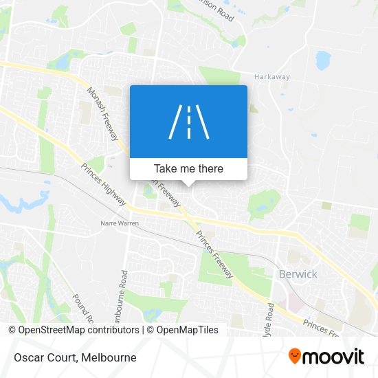 Oscar Court map
