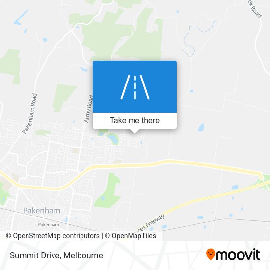 Summit Drive map