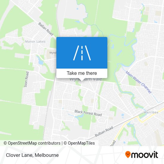 Clover Lane map