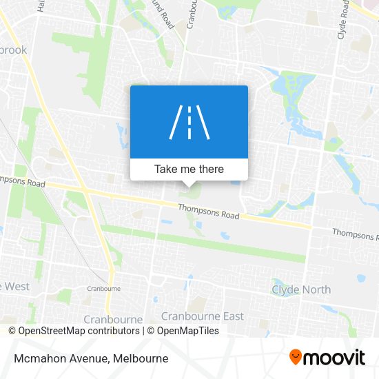 Mcmahon Avenue map