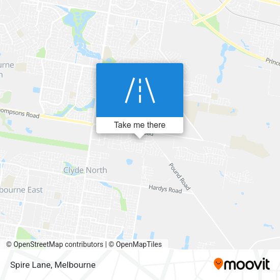 Spire Lane map