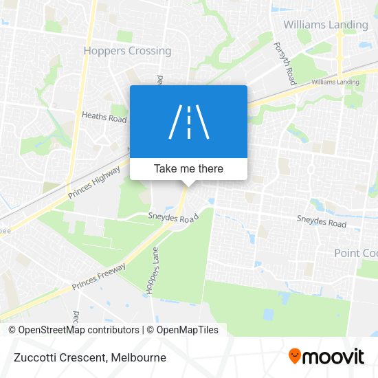 Zuccotti Crescent map