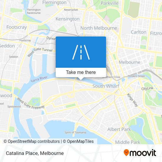 Catalina Place map