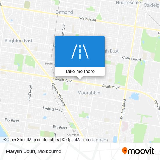 Marylin Court map