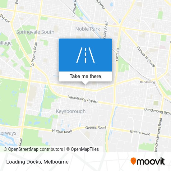 Loading Docks map