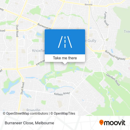 Burraneer Close map