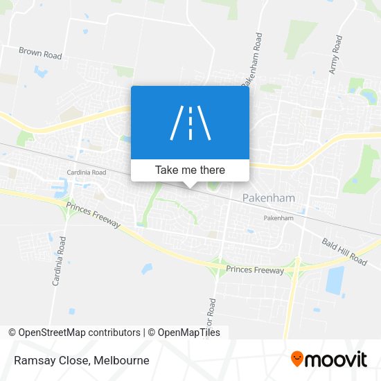 Ramsay Close map