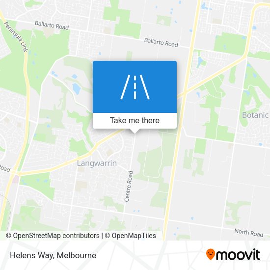 Helens Way map