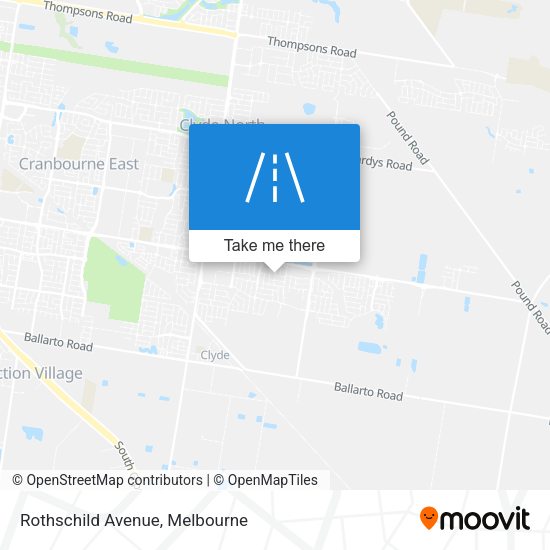 Rothschild Avenue map