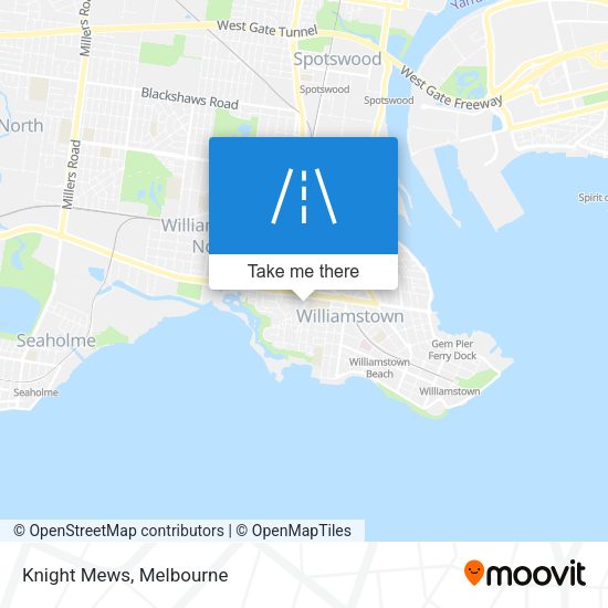 Knight Mews map