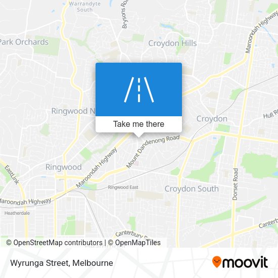 Wyrunga Street map