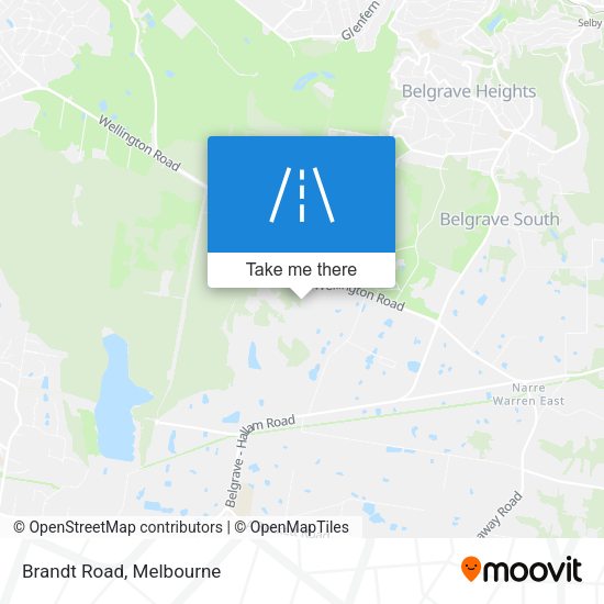Brandt Road map