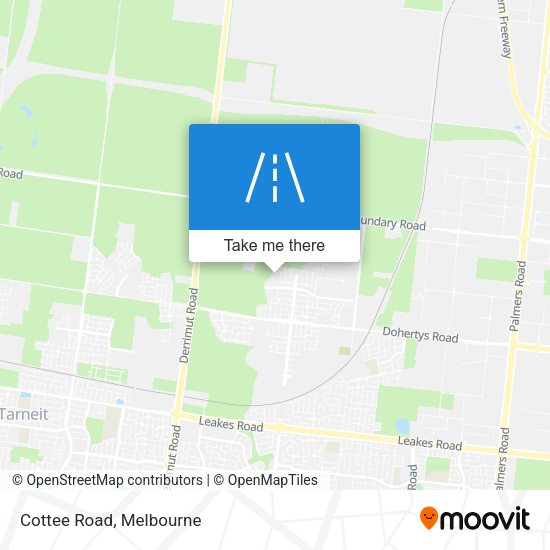 Cottee Road map