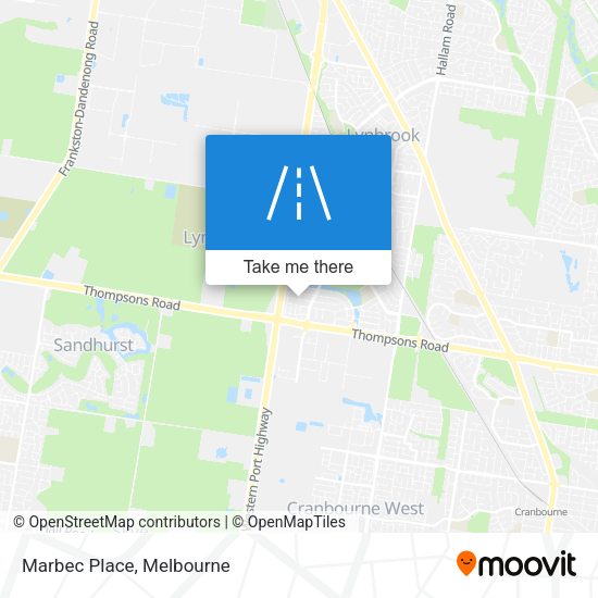 Marbec Place map