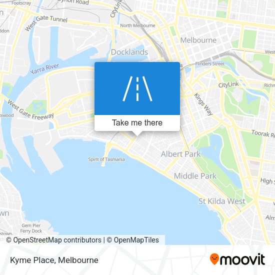 Kyme Place map