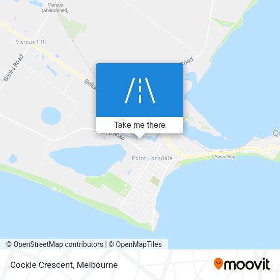 Cockle Crescent map