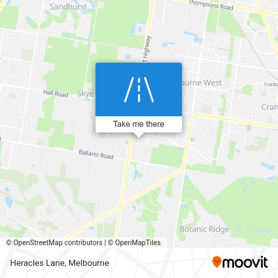 Heracles Lane map