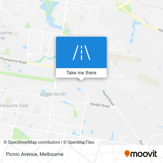 Picnic Avenue map