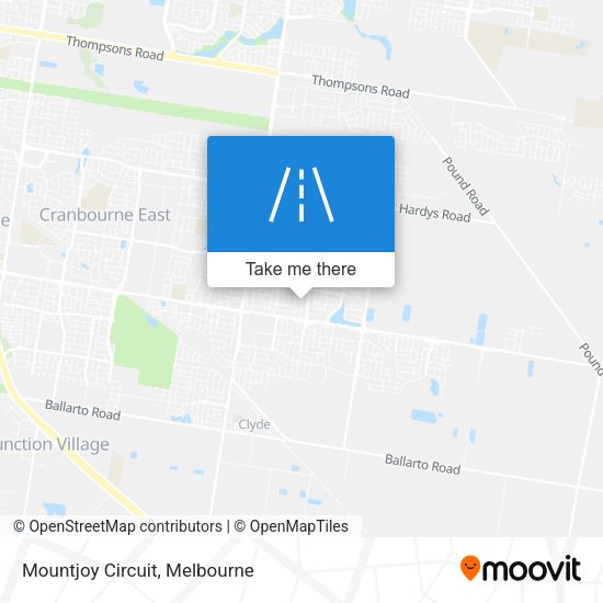 Mountjoy Circuit map