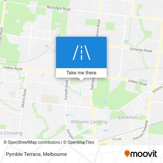 Pymble Terrace map