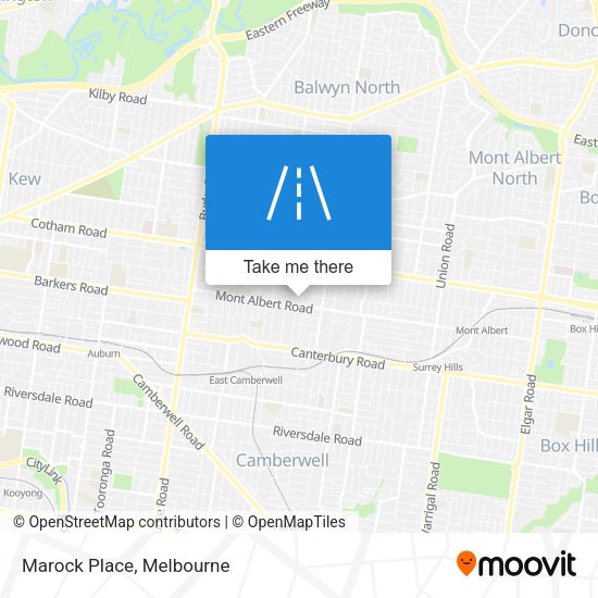 Marock Place map