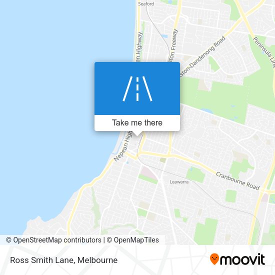 Ross Smith Lane map