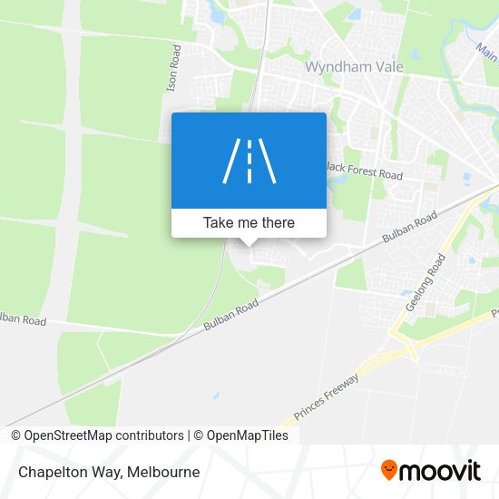 Chapelton Way map