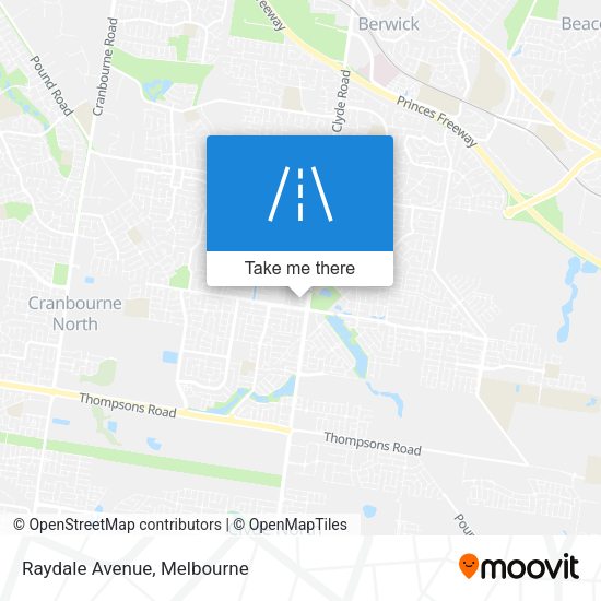 Raydale Avenue map