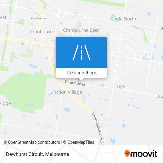 Dewhurst Circuit map