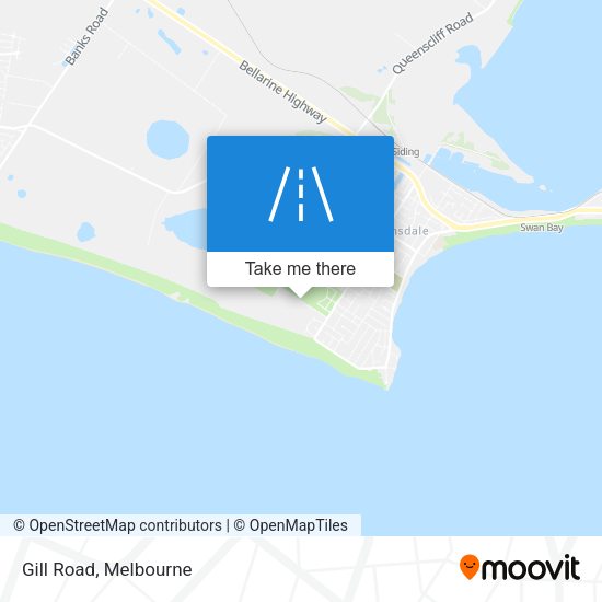 Gill Road map