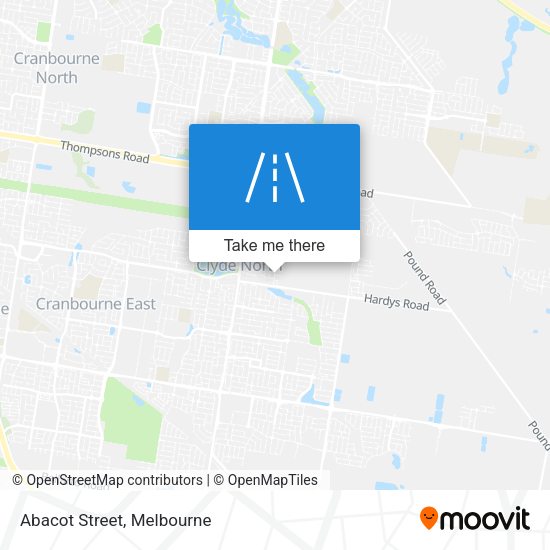Abacot Street map