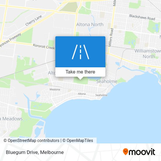 Bluegum Drive map