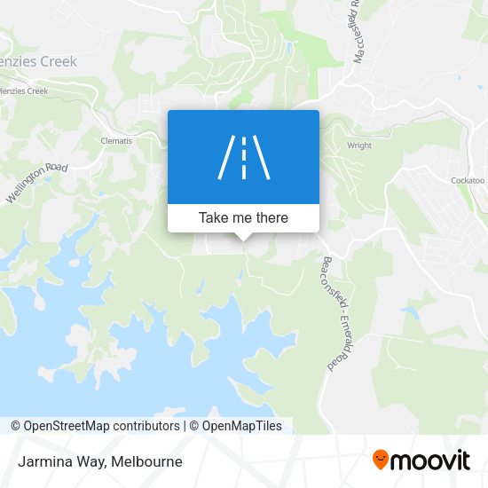 Jarmina Way map