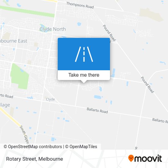 Rotary Street map