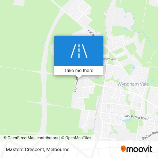 Masters Crescent map