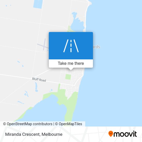 Miranda Crescent map