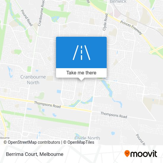 Berrima Court map