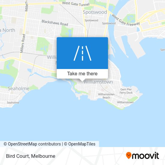Bird Court map