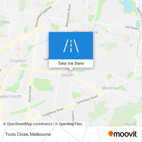 Tools Close map