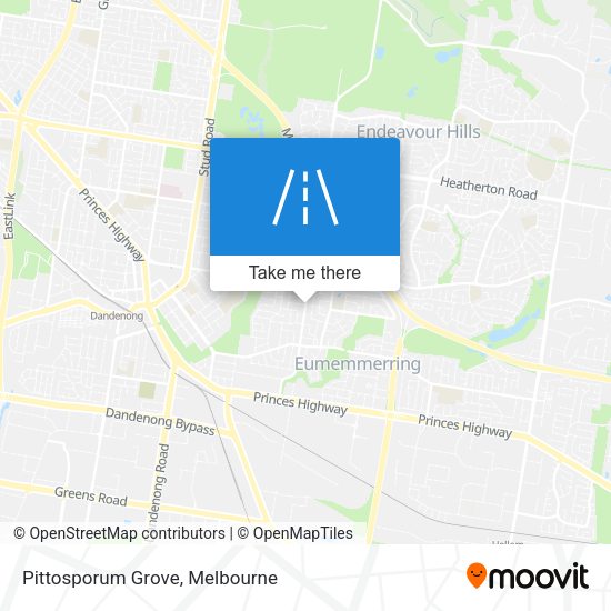 Pittosporum Grove map