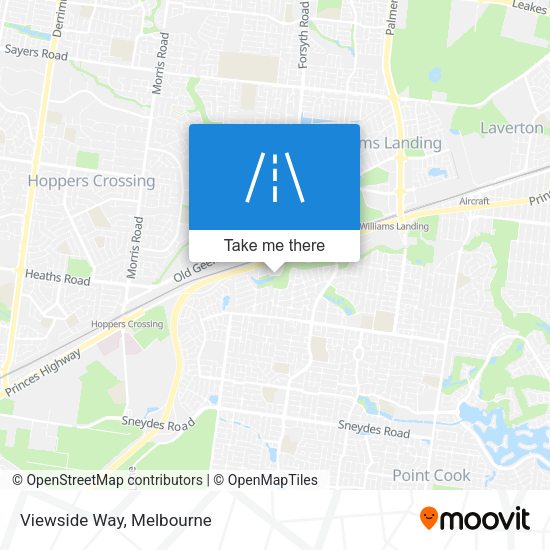 Viewside Way map