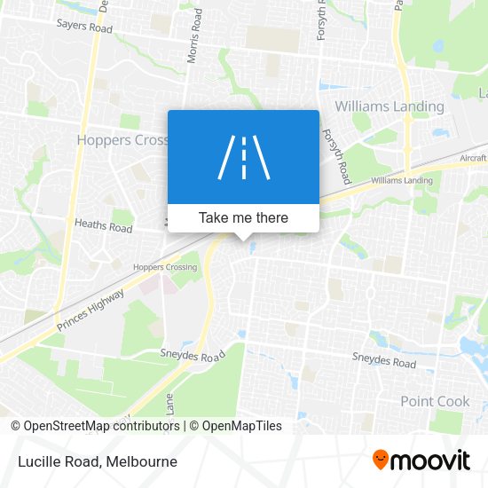 Lucille Road map