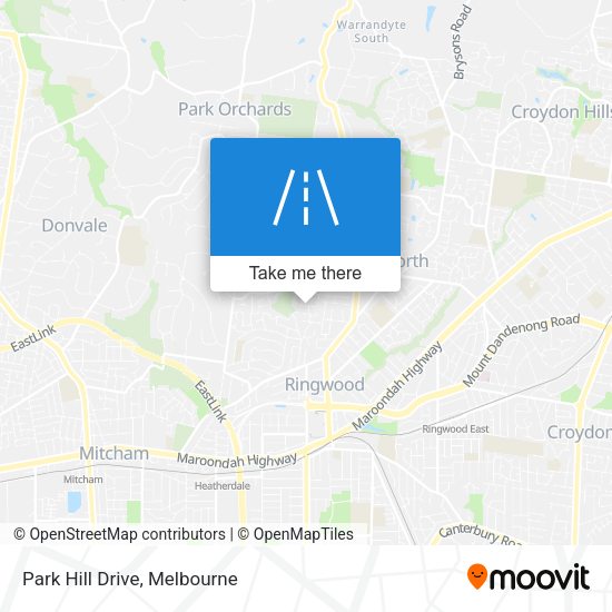 Park Hill Drive map