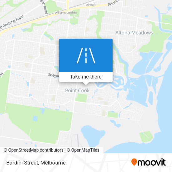 Bardini Street map