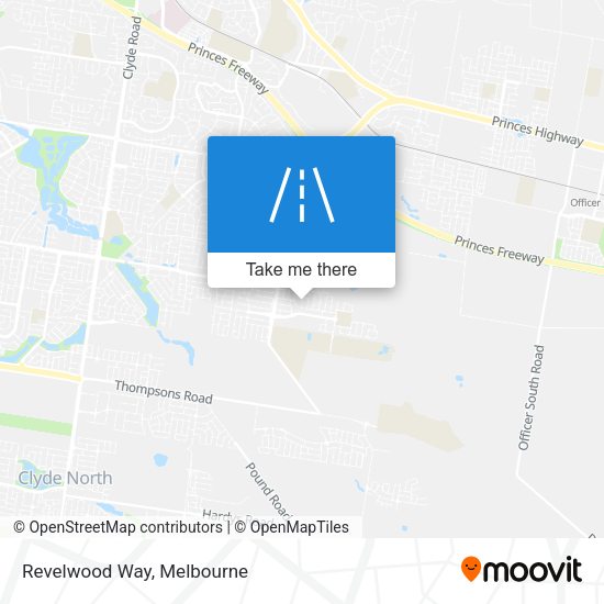Revelwood Way map