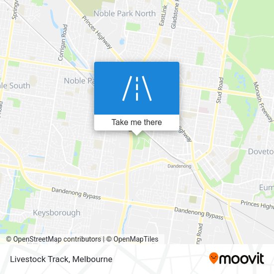 Livestock Track map