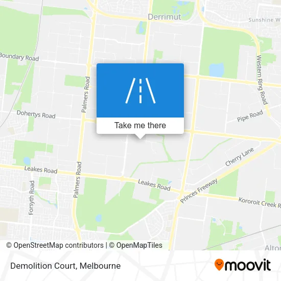 Demolition Court map